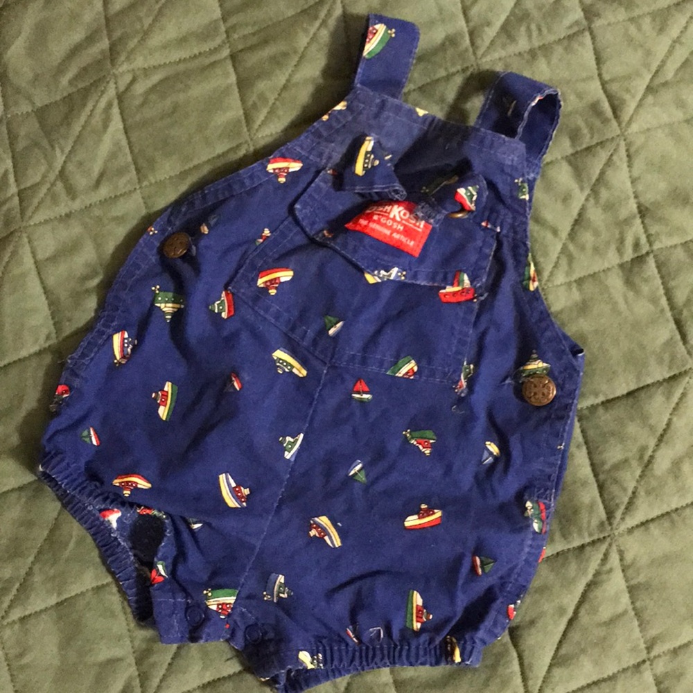 OshKosh B’Gosh Tugboat Romper